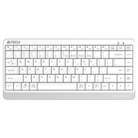 Клавиатура A4Tech Fstyler FBK11 белый/серый Fstyler FBK11 белый/серый USB беспроводная BT/Radio slim (FBK11 WHITE)