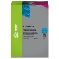 Картридж Cactus CS-L0R13A 981C голубой 