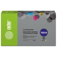 Картридж Cactus CS-EPT693400 T6934 желтый CS-EPT693400