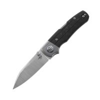 Складной нож Bestech Tonic, сталь M390, рукоять титан/мраморный карбон 