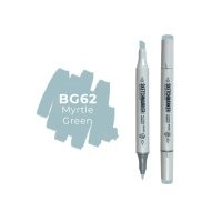Маркер двухсторонний на спиртовой основе Sketchmarker Цвет Зеленый мирт