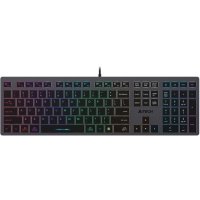 Клавиатура A4Tech Fstyler FX60H серый/неон (fx60h grey/neon) Fstyler FX60H