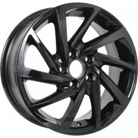 Колесный диск KDW KD1530 6x15/4x100 D54.1 ET46 Black_Painted