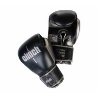 Перчатки боксерские Clinch Prime 2.0 черно-бронзовые, 16 унций Clinch