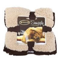 SCRUFFS Одеяло для животных "Snuggle", коричневое, 110х75 см (Великобритания) Snuggle