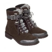 Женские высокие ботинки EMU Australia, оливковые Waldron W12049