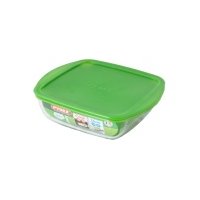 блюдо для запекания PYREX Cook&Store 25x22x7см квадратное с крышкой стекло 