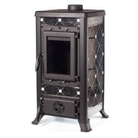 Дровяная печь Fireway KLEMENS I серый d120
