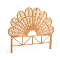 Изголовье Кровати из ротанга Paoni 160 см бежевый 