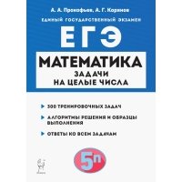 Математика. ЕГЭ. Задачи на целые числа. Задание 19 