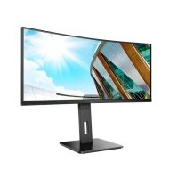 Монитор 34" AOC Pro CU34P2C, 3440х1440, 100 Гц, VA, черный 