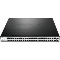 Коммутатор настраиваемый D-Link DGS-1210-52 DGS-1210-52/F DGS-1210-52 DGS-1210-52/F 48G 4GBIC настраиваемый