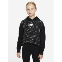 Худи для девочек Nike Sportswear, Черный 
