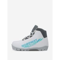 Ботинки для беговых лыж детские Nordway Bliss NNN, Белый