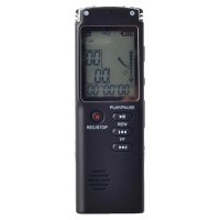 Профессиональный цифровой диктофон с двойным стерео микрофоном Savetek T60 16GB