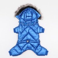 Комбинезон для собак с утяжкой (Синий, 10, Унисекс) 