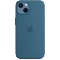 Чехол силиконовый Red Line для iPhone 14 Plus, для MagSafe с микрофиброй, Blue Jay