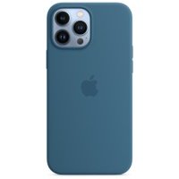 Чехол силиконовый Red Line для iPhone 14 Pro, для MagSafe с микрофиброй, Blue Jay 