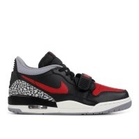 Кроссовки Jordan Legacy 312 Low Bred Cement, черный Bred Cement