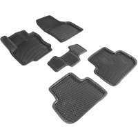Коврик в салон Seintex 95198, черный 