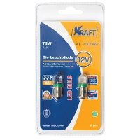 Автолампа Kraft Лампа Kraft - T4W-0.5 Вт, 2 шт.