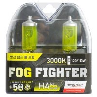 Автолампа AVANTECH Лампа AVANTECH Fog Fighter - H4-55 Вт, 2 шт.