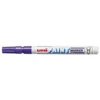 Маркер-краска Uni "Paint" PX-21, 0,8-1,2 мм, алюминиевый корпус, фиолетовый