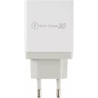 Сетевое зарядное устройство Red Line 4USB (модель P-2), 15W, QC, белый УТ000029867 модель P-2