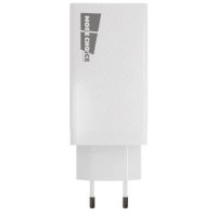 Сетевое зарядное устройство More choice 2USB 3.0A QC 3.0 + PD 60W NC76Sа (White) NC76Sа