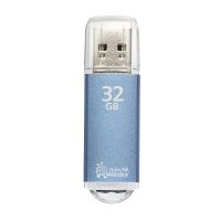 Внешний накопитель 32Gb USB Drive <USB2.0> Smartbuy V-Cut Blue (SB32GBVC-B) 