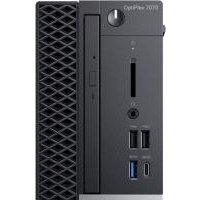 Dell Optiplex 7070 SFF Intel Core i5 9500(3Ghz)/8192Mb/256SSDGb/DVDrw/MCR/UHD 630/war 3y/black/W10Pro/TPM 