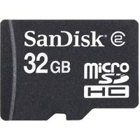 Карты памяти SanDisk microSDHC Card 32GB Class 4