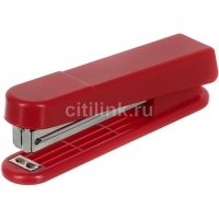 Степлер Kw-Trio N10 (10листов) красный 100скоб металл/пластик 5220RED