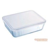 Форма для выпечки жаропрочная Pyrex 241P000 0,8 л. с крышкой
