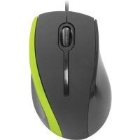 Мышь Defender MM-340 Black/Green (52346)