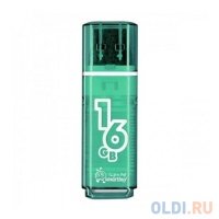 USB флешка Smartbuy Glossy Series 16GB, Green (SB16GBGS-G)