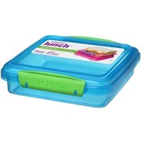 Контейнер для сэндвичей Sistema Lunch Sandwich Box, 450 мл Blue (31646)