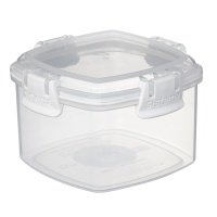 Контейнер для крекеров Sistema Klip It Cracker Accents, 400 мл White (61331)