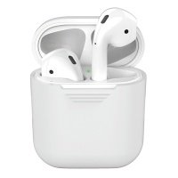 Чехол Deppa для Apple AirPods, прозрачный (47001)
