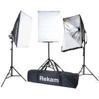 Комплект флуоресцентных осветителей Rekam CL-375-FL3-SB Kit