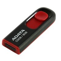 USB-флешка ADATA Classic C008 8Gb Black/Red (AC008-8G-RKD)