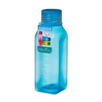 Бутылка для воды Sistema Hydrate Square Bottle, 475 мл Blue (870)