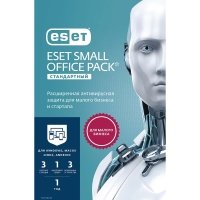 Антивирус ESET Small Office Pack Стандартный на 3 ПК