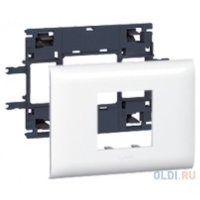 Суппорт Mosaic на 2 модуля Legrand 10992