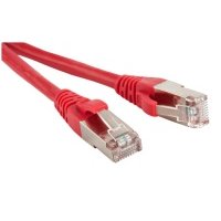 Кабель патч-корд FTP 5e кат. 1,5м. Hyperline PC-LPM-STP-RJ45-RJ45-C5e-1.5M-LSZH-RD