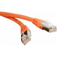 Кабель патч-корд FTP 6 кат. 0,5м. Lanmaster LAN-PC45/S6-0.5-OR