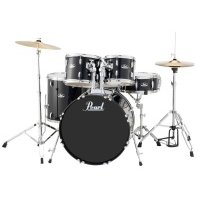 Pearl RS525SC/ C31 ударная установка из 5-ти барабанов, цвет черный, со стойками и тарелками RS525SC/C31