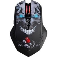 Мышь A4Tech Bloody R80 Plus Skull, черный/рисунок (r80 plus (skull)) Bloody R80 Plus Skull