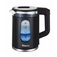 Чайник электрический SAKURA SA-2735BK 2.3л стекло 