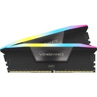 Оперативная память Corsair Vengeance RGB DDR5 - 2x 16Gb, 5600 МГц, DIMM, CL40 (cmh32gx5m2b5600c40k)